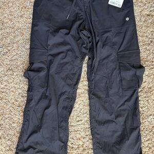 Lululemon Black Dance Studio relaxed fit Cargo Pants